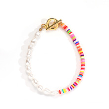 Fashion Colorful Bohemian Handmade Pearl Bracelet Jewelry